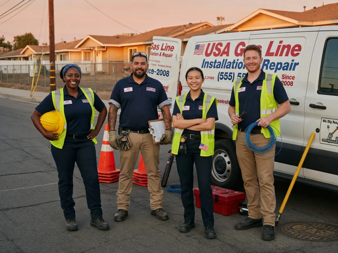 Gas Line Installation company in Corning, KS